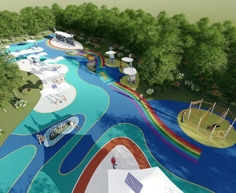 体育公园配置方案3